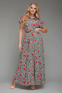 Платье длинное Алена Розы 48